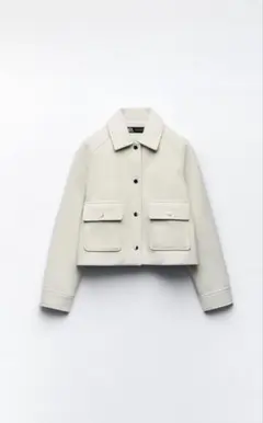ZARA ソフトショートジャケット