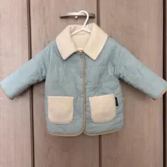 美品‼︎Konny コニー✴︎リバーシブルボアジャケット ブルゾン　2-3y