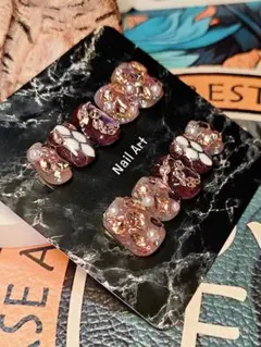 アンバーサーペント 重工ネイル 現品1点のみ