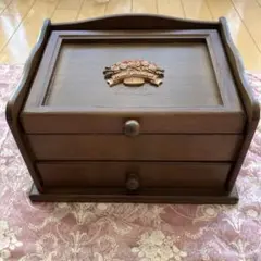 木製ソーイングボックス・耐熱土瓶・鎌倉彫メイクボックス | Mercari
