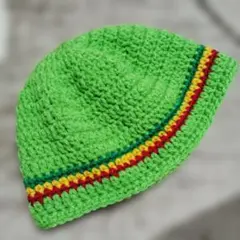 ラスタカラー帽子