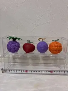 大人気ワンピース 悪魔の実コレクションフィギュア 4個　まとめ