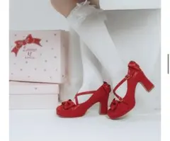 Lococo × byあしながおじさんMy Ribbon Shoes パープル - メルカリ