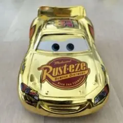 カーズ⭐︎マックィーン　ゴールド　金　ミラー仕上げ　ラスティーズ　新品 Chogokin Cars LIGHTNING McQUEEN Promotion movie - CHOGOKIN