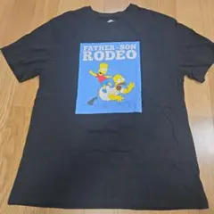 ATMLABS The Simpsons Tシャツ ブラック XL