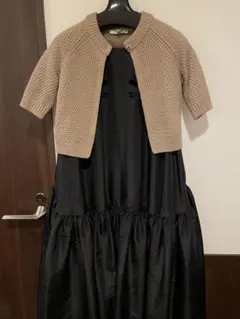 キャメル カーディガン