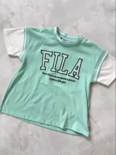新品 FILA キッズ Tシャツ 110cm ライトグリーン