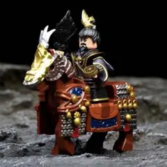 レゴ互換 三国志 諸葛亮（しょかつ りょう） +戦馬 (2) ミニフィグ 1体
