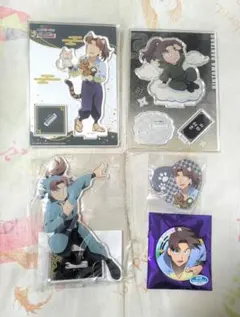 忍たま乱太郎　映画　山田利吉　アクリルスタンド　缶バッジ　セット