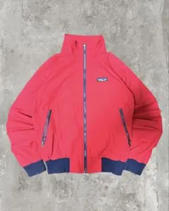 90s patagoniaパタゴニア　シェルドシンチラジャケット　赤　XSサイズ