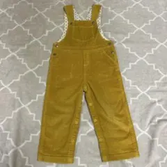 プチバトー　コーデュロイオーバーオール　90㎝