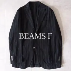 極美品✨️25年 6,5万 ビームスエフ テーラードジャケット 50 シアサッカー