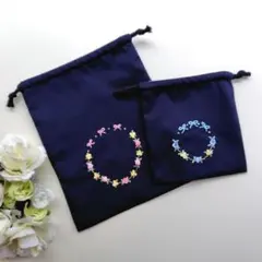 ぽむ様ご専用　コップ袋+お名前札