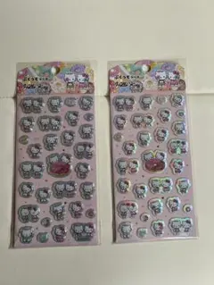 ハローキティ キャラクターシール 2シートセット