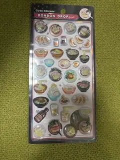 正規品　ボンボンドロップシール　和柄　ラーメン　正規品　新品未開封