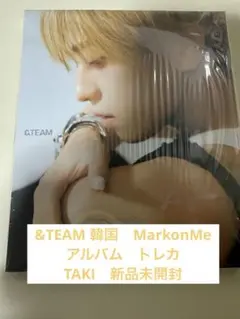&TEAM 韓国　アルバム　MarkonMe トレカ　TAKI　新品未開封