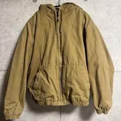 ユニクロ　U フーデッドジップアップブルゾン　L