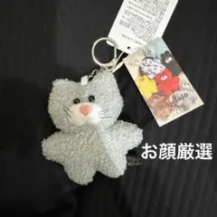 ローリーズファーム　mojojojo トイキーホルダー　GRYネコ