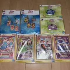 ㉙アイカツ 一番くじ クリアファイル ステッカー バッグチャーム