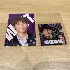 WEST. 関西七色男大祭り　濵田　カード、ステッカー　2点セット