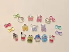 ネイルパーツ サンリオリボン セット