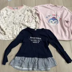 3枚セットロンT、トレーナー