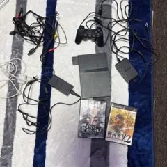 PlayStation 2 本体コントローラー ゲームソフト2本付き動作確認済み