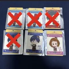 ヒロアカ　アニカフェ　プレートカード　麗日　飯田