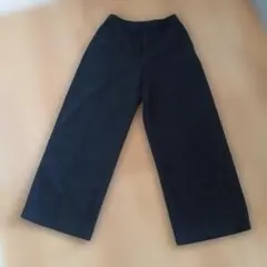 UNIQLO ウール混ワイドパンツ　L