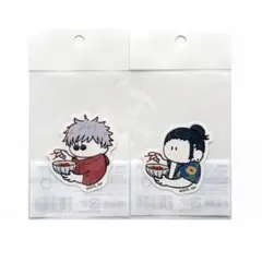 呪術廻戦 いただきます めんそーれ ステッカー 五条悟 夏油傑 ロフト プラザ