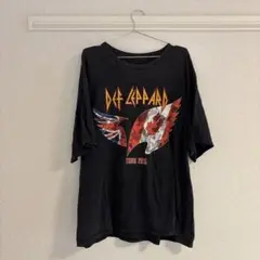 Def Leppard 2015 ツアーTシャツ ブラック