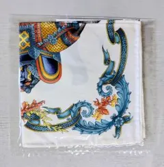 Jim Thompson サムライデザイン シルクスカーフ40cm