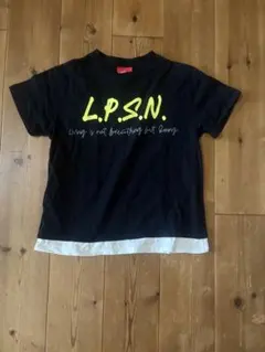 LAPSEN Tシャツ 130サイズ ブラック