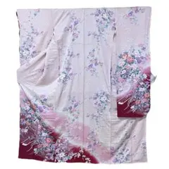 22350 【即購入OK】振袖　薄ピンク　金彩　やまと謹製　セット可【即発送】