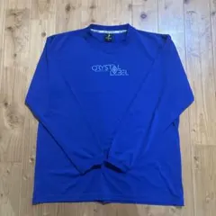 インザペイント CRYSTAL LABEL 青 長袖Lサイズ