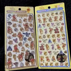 ボンボンドロップシール プーさん 2枚セット