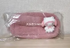 サンリオ　マイメロディ　マスコット付きティッシュボックスケース　カバー