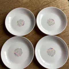 【1】　ヤマザキ　春のパンまつり　白いお皿　複数枚セット