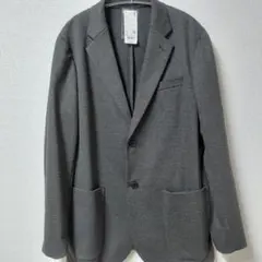 ​【新品タグ付】ユニクロ コンフォートジャケット XL 千鳥格子 ダークブラウンのサムネイル
