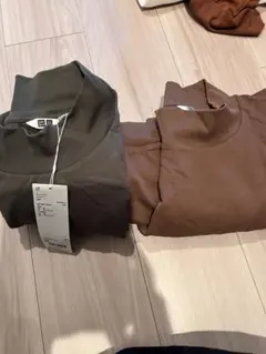 B*n様 UNIQLO U モックネックプルオーバー XL 2枚セット