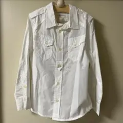 最終値下げ【DIESEL KIDS】長袖シャツ レギュラーカラー 白 100cm