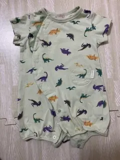 プティマイン　2wayオール　50-70 新生児　ロンパース　カバーオール