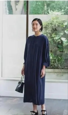 ☆min！様専用☆ヌキテパ Poly Dupion Frill Dress - メルカリ