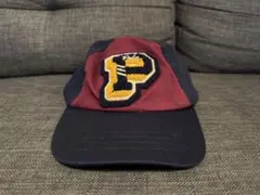 Polo ラルフローレン刺繍ロゴ ベースボールキャップ 赤・紺