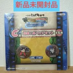 ハイキュー
一番くじ
クエストボックス
缶バッジセット
黒尾鉄朗
清水潔子