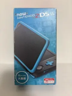 【新品・未通電】Nintendo2DS LL ブラック×ターコイズ