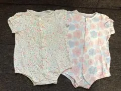 赤ちゃんの城＊ロンパース2点セット＊70cm