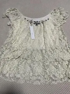 【新品】 CECIL McBEE レースカットソー