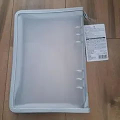 6リングファイル A5サイズ グレー シール帳