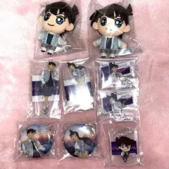 名探偵コナン セガラッキーくじ 工藤新一 毛利蘭 セット